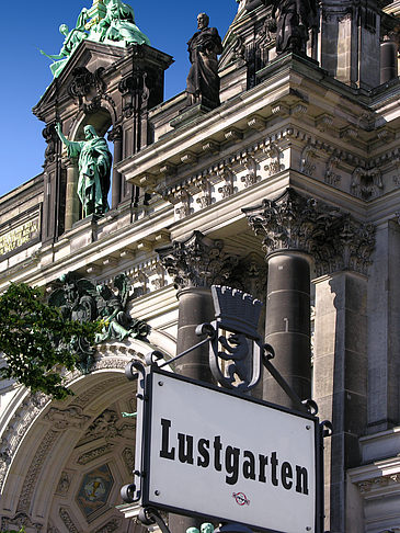 Lustgarten Schild - Berlin (Berlin)