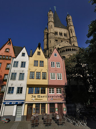 Fischmarkt vor Groß St.Martin Fotos