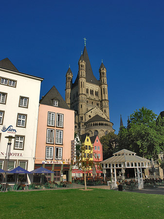 Groß St Martin hinter Fischmarkt - Nordrhein-Westfalen (Köln)