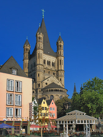 Groß St Martin hinter Fischmarkt - Nordrhein-Westfalen (Köln)