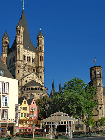 Groß St Martin hinter Fischmarkt - Nordrhein-Westfalen (Köln)