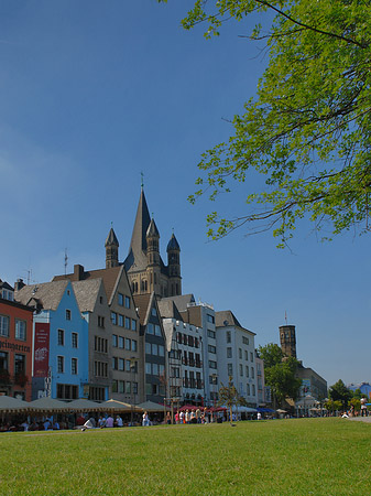 Groß St Martin hinter Fischmarkt Fotos