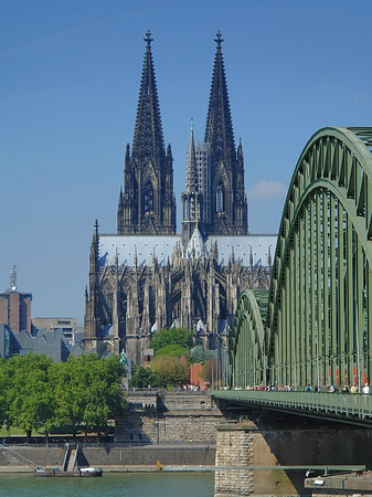 Fotos Hohenzollernbrücke am Kölner Dom