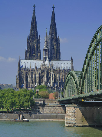 Fotos Hohenzollernbrücke beim Kölner Dom