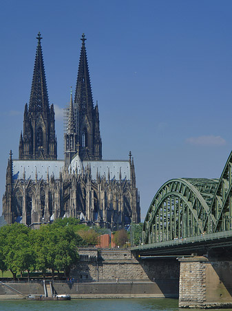 Fotos Hohenzollernbrücke beim Kölner Dom