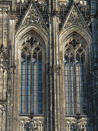 Fenster des Kölner Doms Foto 