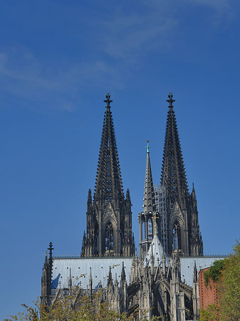 Steinmauer zum Kölner Dom