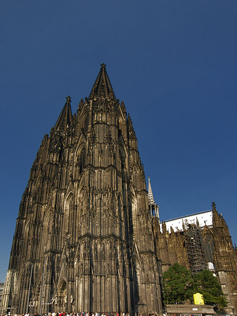 Foto Südwestfassade des Kölner Doms