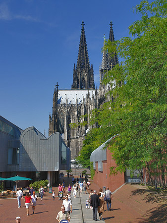 Foto Weg zum Kölner Dom