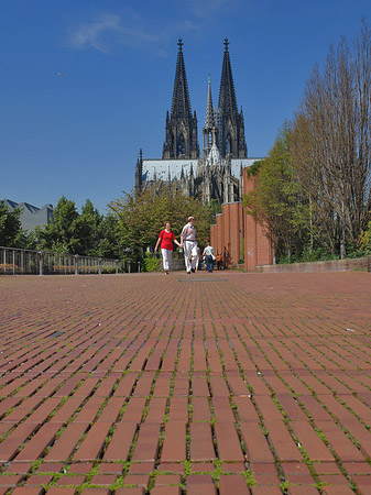 Foto Weg zum Kölner Dom - Köln