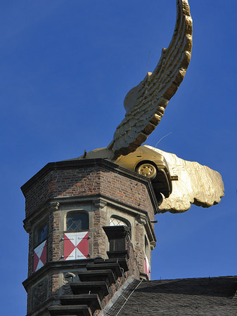 Flügelauto auf Kölnischem Stadtmuseum - Nordrhein-Westfalen (Köln)