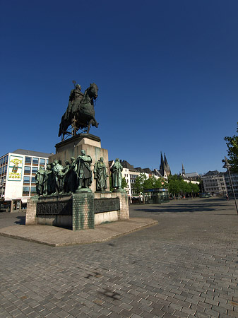 Reiterstandbild - Nordrhein-Westfalen (Köln)