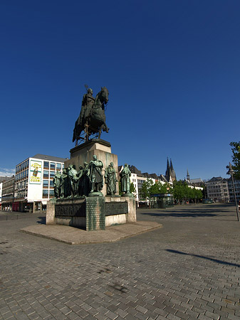 Reiterstandbild - Nordrhein-Westfalen (Köln)