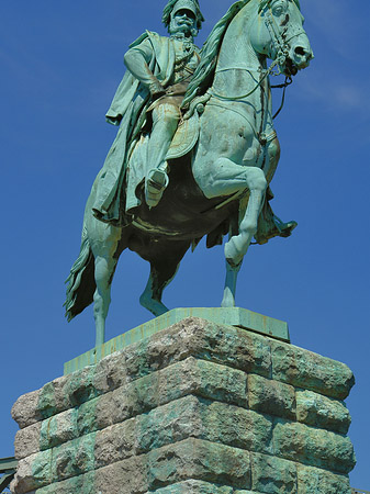 Reiterstatue Foto 