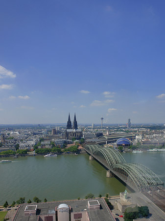 Hohenzollernbrücke und Kölner Dom - Nordrhein-Westfalen (Köln)