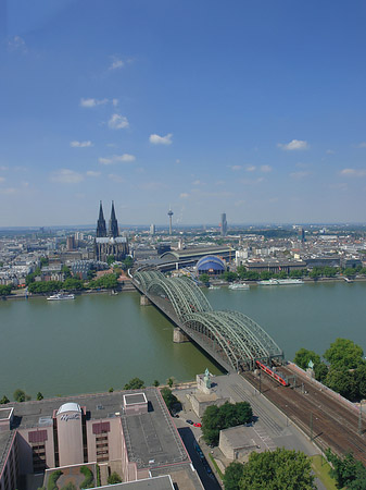 Hohenzollernbrücke und Kölner Dom - Nordrhein-Westfalen (Köln)