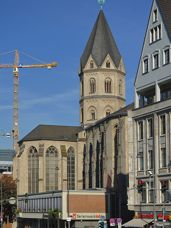 St Andreas mit Häusern - Nordrhein-Westfalen (Köln)