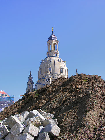 Baustelle Frauenkirche - Sachsen (Dresden)