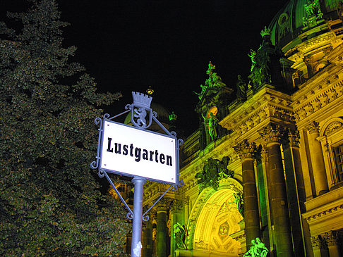 Lustgarten bei Nacht - Berlin (Berlin)