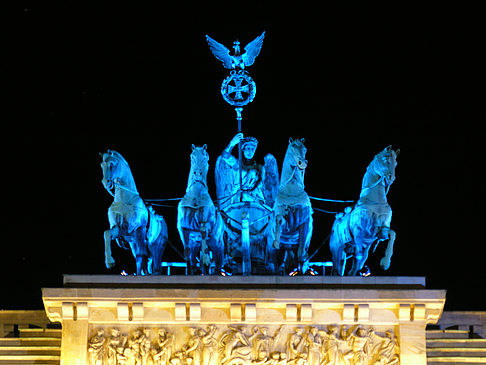 Quadriga bei Nacht - Berlin (Berlin)