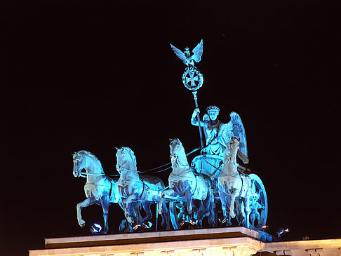 Quadriga bei Nacht - Berlin (Berlin)