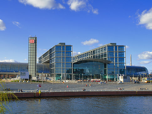 Blick auf den Hauptbahnhof - Berlin (Berlin)