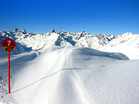 Skigebiet - Graubünden (Samnaun)