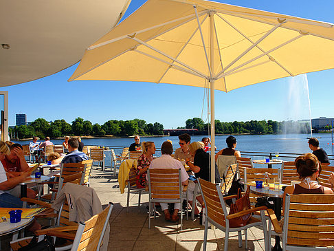 Brunchterrasse auf dem Alster Pavillon - Hamburg (Hamburg)