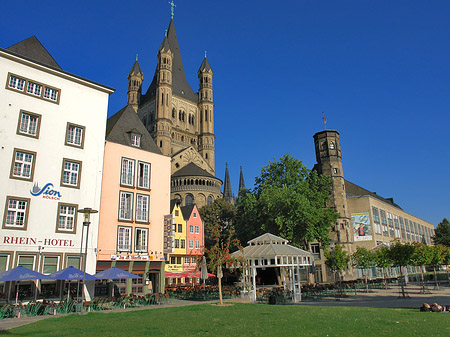 Groß St Martin hinter Fischmarkt - Nordrhein-Westfalen (Köln)