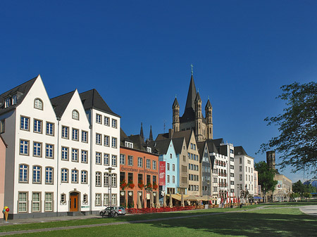 Groß St Martin hinter Fischmarkt - Nordrhein-Westfalen (Köln)