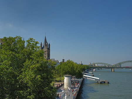 Frankenwerft bis Hohenzollernbrücke