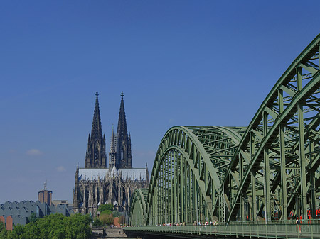 Fotos Hohenzollernbrücke beim Kölner Dom