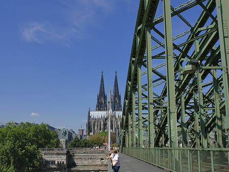 Fotos Hohenzollernbrücke beim Kölner Dom