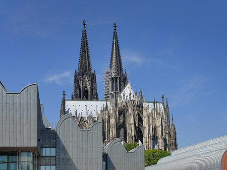 Dächer vor dem Kölner Dom Foto 