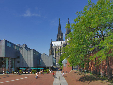 Weg zum Kölner Dom Foto 