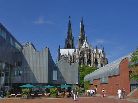 Foto Weg zum Kölner Dom