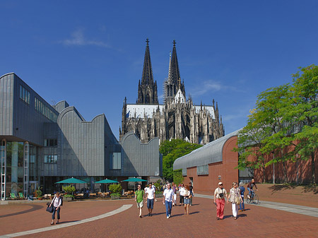 Weg zum Kölner Dom Foto 