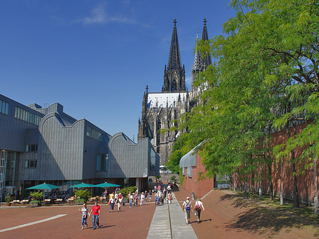 Fotos Weg zum Kölner Dom