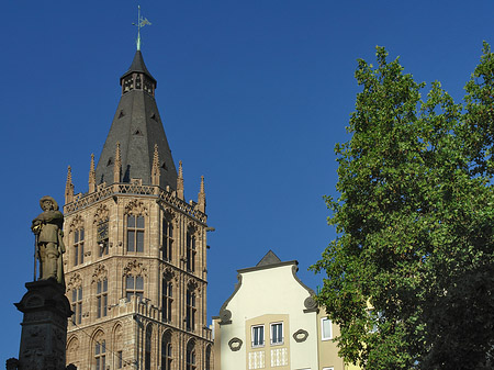 Platzjabeck vor dem Rathausturm - Nordrhein-Westfalen (Köln)