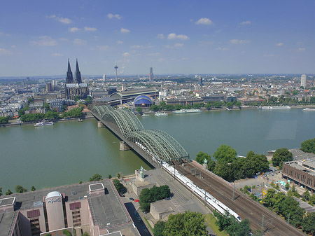 Hohenzollernbrücke und Kölner Dom - Nordrhein-Westfalen (Köln)