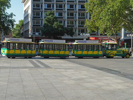 Foto Roncalliplatz mit Wolters Bimmelbahn