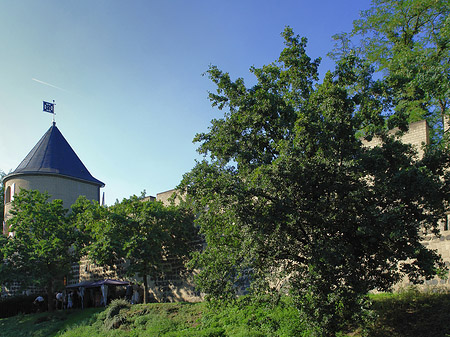 Stadtmauer und Sachsenturm am Sachsenring - Nordrhein-Westfalen (Köln)