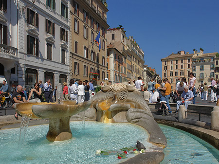 Barcaccia Brunnen - Latium (Rom) (Rom)