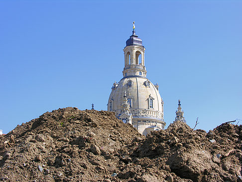 Baustelle Frauenkirche - Sachsen (Dresden)