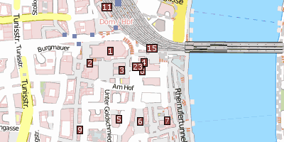 Stadtplan Wallraff-Richartz-Museum Köln